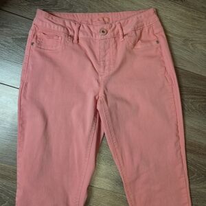 Maurices Skinny Jeans                    Size S/R Coral/Pink
